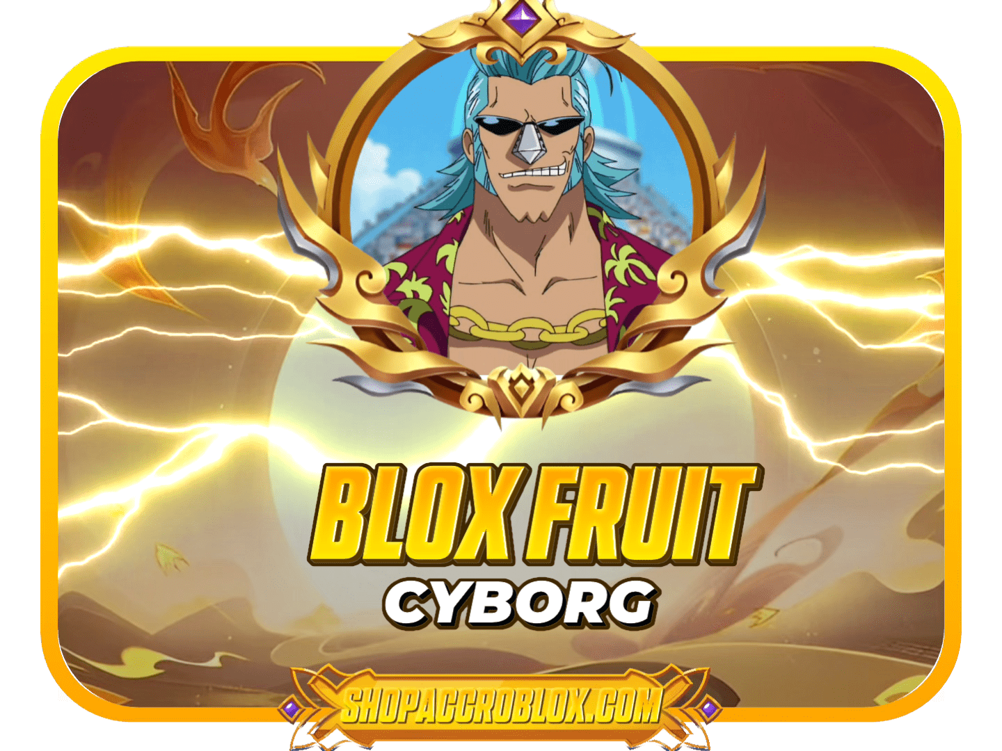 Blox Fruits - Tộc Cyborg !!! 